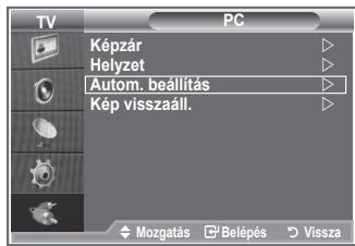 SAMSUNG LE-26R81B - A finom, durva és a helyzet funkció ertekei automatikusan beallitottak. - 1