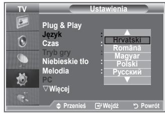 SAMSUNG LE-26R81B - Wybieranie jejzyka - 2