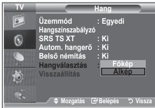 SAMSUNG LE-26R81B - Amig a PIP funkció aktív, hallgathatja az alkép músorának hangját. - 2
