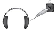 SAMSUNG LE-26R81B - Pripojenie sluchadiel - 1