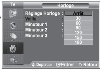 SAMSUNG LE-26R81B - Réglage du minuteur de mise en veille - 2