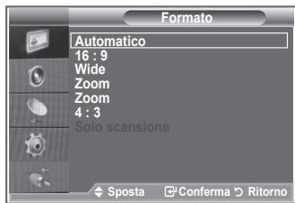 SAMSUNG LE-26R81B - Modifica delle dimensioni dell'immagine - 2
