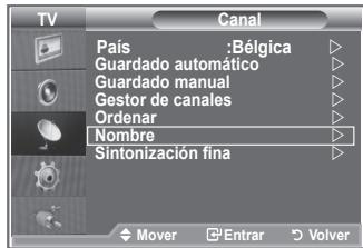 SAMSUNG LE-26R81B - Los nombres de los canales se asignarán de forma automática cuando ellos emitan dicha información. Estos nombres se peuvent estar, lo que le permite asignar otros新模式. - 1