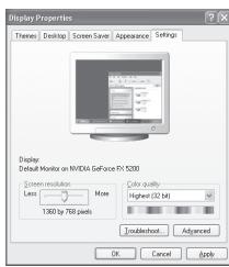 SAMSUNG LE-26R81B - Software configureren (gebaseerd op Windows XP) - 1
