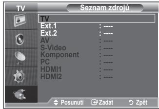 SAMSUNG LE-26R81B - Vybér zdroje - 2