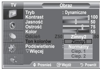 SAMSUNG LE-26R81B - Mozna wybrac preferowan i dostosowan do wzroku uzytkownika temperature kolorow. - 2
