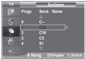SAMSUNG LE-26R81B - Sendernamen zuweisen - 2
