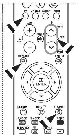 SAMSUNG LE-26R81B - Prikaz informacij teleteksta - 1