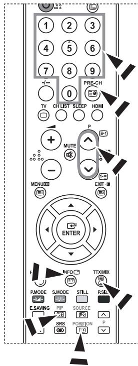 SAMSUNG LE-26R81B - Appuyez sur les touches numériques de la télécommande pour entrer directement le numéro de page : - 1