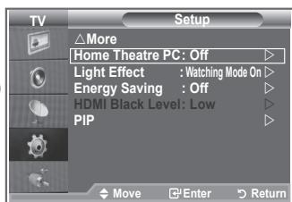 SAMSUNG LE-26R81B - Nastavitev PC-ja za domači kino - 1