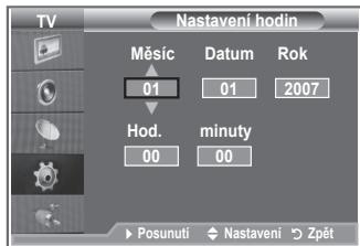 SAMSUNG LE-26R81B - Nastavení a zobrazení aktuálniho Času - 2
