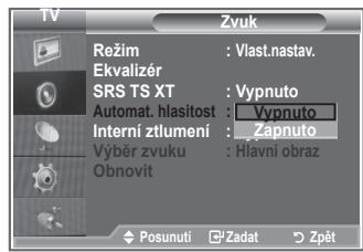 SAMSUNG LE-26R81B - Automatické nastavení hlasitosti - 2