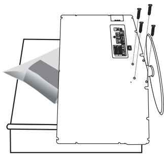 SAMSUNG LE-26R81B - Installing the Stand - 2