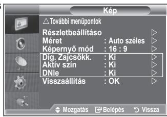 SAMSUNG LE-26R81B - Digitalis zajcsökentés, Aktiv szín, DNle - 1