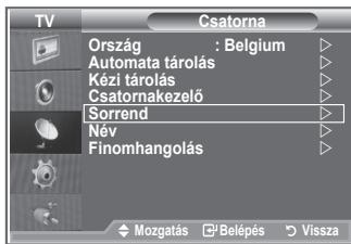 SAMSUNG LE-26R81B - A csatornainformaciok sugárzsásakor a készülék a   csatornaneveket automatikusan hozárendeli a csatornákhoz.   Ezek a nevek azonban módosithatók, tehat a csatornákhoz üj   neveket is hozzárendelhet. - 1