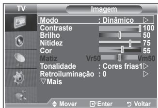 SAMSUNG LE-26R81B - Alterar o padrão de imagagem - 1