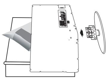 SAMSUNG LE-26R81B - Instalar a base - 1