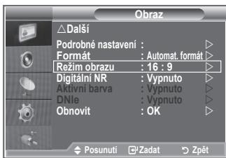 SAMSUNG LE-26R81B - Vybér režimu obrazu - 1
