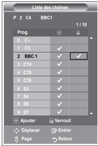 SAMSUNG LE-26R81B - Activation du verrouillage parental - 2