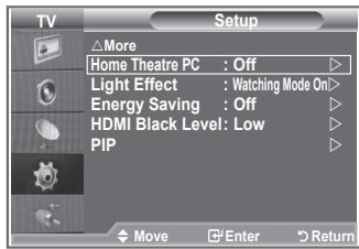 SAMSUNG LE-26R81B - Setting the Home Theatre PC - 1