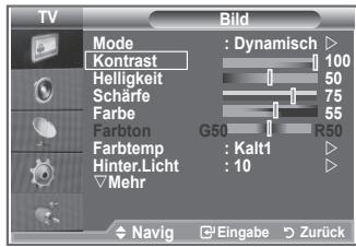 SAMSUNG LE-26R81B - Das Gerät verfügbar über mehrere Einstellmöglichkeiten für die Bildqualität. - 1