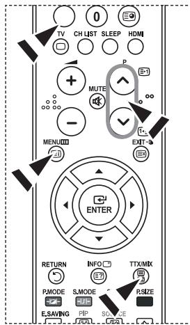 SAMSUNG LE-26R81B - Wyświetlanie telegazety - 1