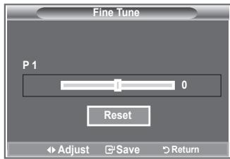 SAMSUNG LE-26R81B - Fine Tuning Channel Reception - 2