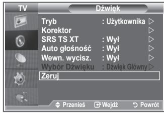 SAMSUNG LE-26R81B - Przywracanie domyslnych ustawiec przyȩku - 1