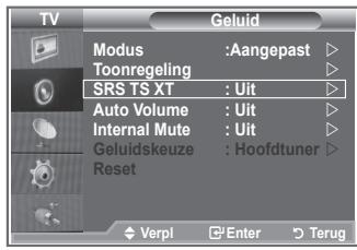 SAMSUNG LE-26R81B - TruSurround XT (SRS TS XT) instellen - 2