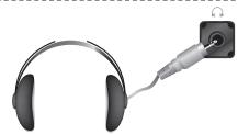 SAMSUNG LE-26R81B - Ligar auscultadores - 1