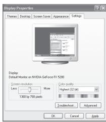 SAMSUNG LE-26R81B - Configuration de votre logiciel PC (basée sur windows XP) - 1