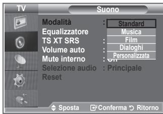 SAMSUNG LE-26R81B - Modifica dello standard audio - 2