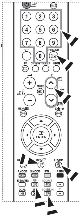 SAMSUNG LE-26R81B - Specifieke teletekstagina selecteren - 1