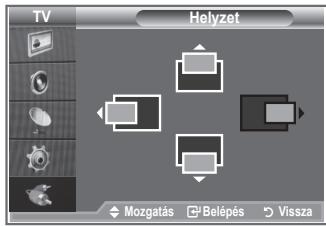SAMSUNG LE-26S81B - Módosítsa a PC-képernyő helyzetét, ha az nem illeszkedik a TV-képernyőre. - 1