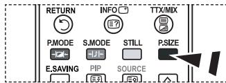 RETURN INFO TTX/MIX P.MODE S.MODE STILL P.SIZE E.SAVING PIP SOURCE