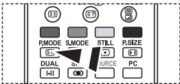 SAMSUNG LE-32M71B - Escolher o tipo de imagem - 2