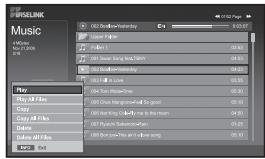 PASLINK Music My All Files Copy Copy All Files Delete Delete All Files 100% Full CD Music/Showday C4 100% Layer Top Player 1 69.63 CD: Live (Long) 24.52 CD: Save (Short) 24.23 CD: Add to Live 24.52 CD: Turn-Up Time 24.33 CD: Close My Group in the song 24.13 CD: Not Long (Short) in the song 24.13 CD: Play Subscribers 24.23 CD: Show And You're also long 24.13