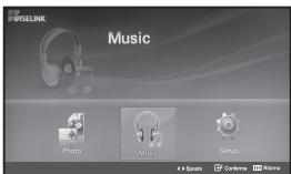 SAMSUNG LE-32M71B - Uso dell'elenco MP3 - 1