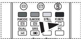 PMODE SMODE STILL P.SIZE DUAL SRS PC