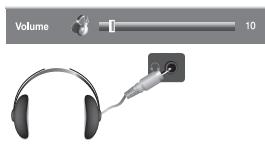 SAMSUNG LE-32M71B - Connexion du casque - 1