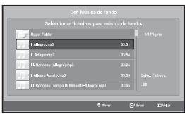 SAMSUNG LE-32M71B - Utilizar o menu durante uma apresentação de diapositivos - 3