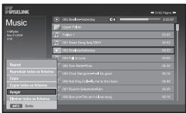 SAMSUNG LE-32M71B - Eliminar ficheiros de música - 1