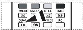 P.MODE S.MODE STILL P.SIZE DUAL JRCE PC I-II (●)
