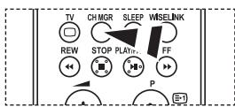 TV CHMGR SLEEP WISELINK REW STOP PLAYr.. FF P E-1