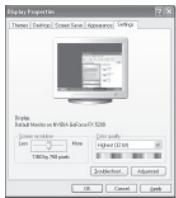 SAMSUNG LE-32M71B - Configuración del software del PC (basado en Windows XP) - 1