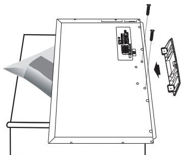 SAMSUNG LE-32M71B - Instalar o kit de montagem na parede - 1