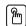 Diagram of a monitor layout with labeled ports and connectors, showing front, top, side, and rear views.