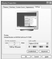 SAMSUNG LE-32R32B - Configuración del software del PC (basado en Windows XP) - 1