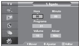 SAMSUNG LE-32R32B - Ligar e desligar o televator automaticamente - 1