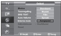 SAMSUNG LE-32R32B - De geluidsstandaard wijzigen - 1